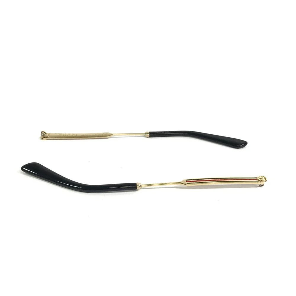 Gucci GG0134OZ 001 Sunglasses Eyeglasses ARMS ONLY FOR PARTS